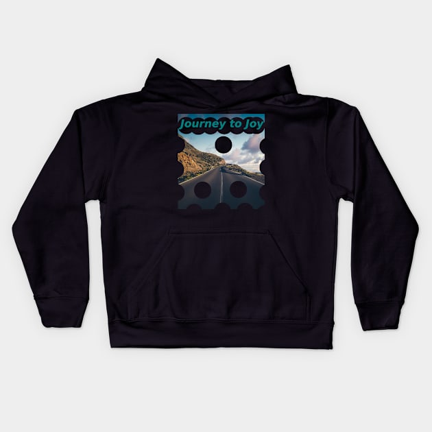 Journey to Joy Kids Hoodie by Mohammad Ibne Ayub